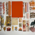 Orange Aesthetic Stationery Gift Set