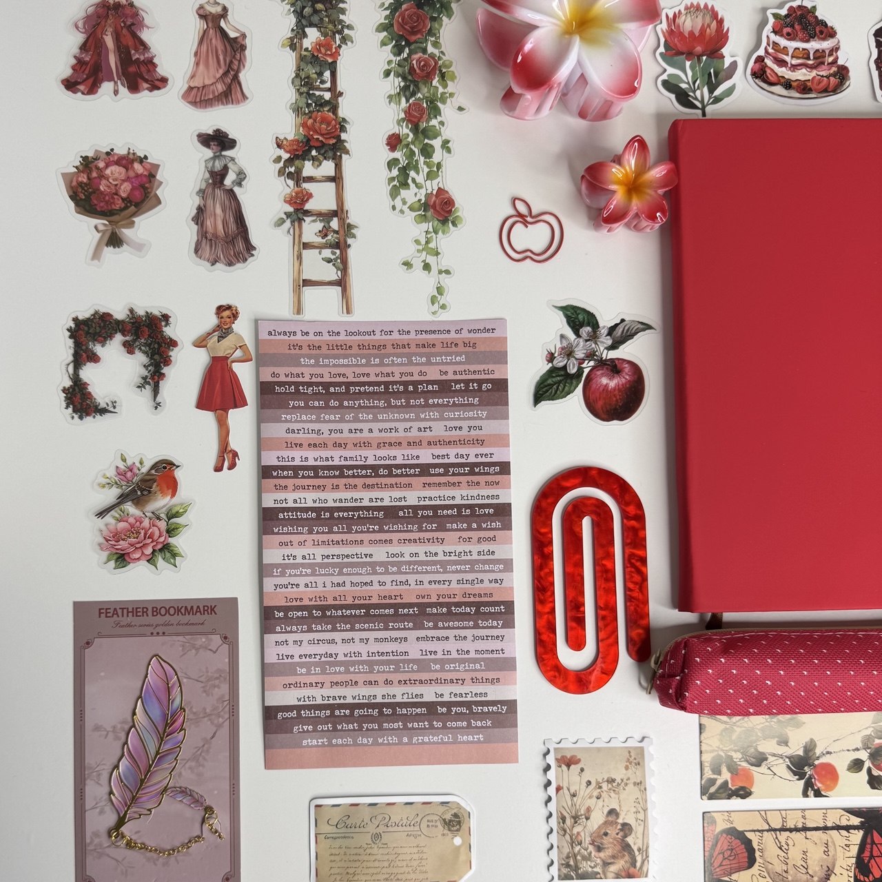 Romantic Red Creative Gift Set