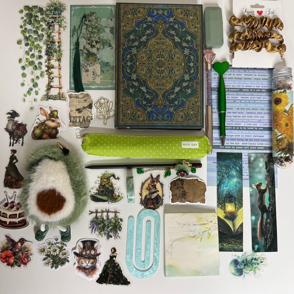 Vintage Journal Gift Set