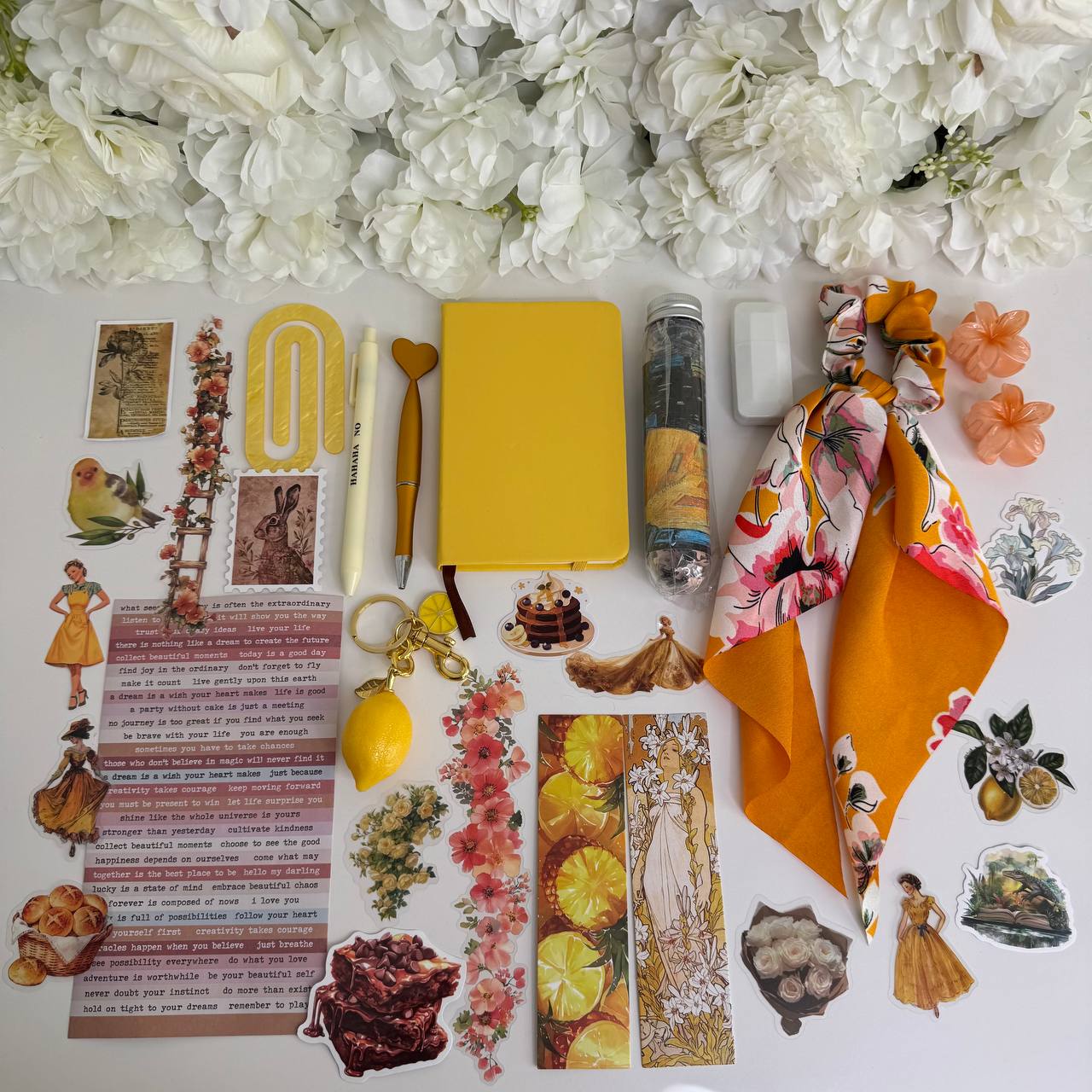 Sunny Bloom Stationery Set