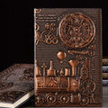 Vintage Steampunk Leather Journal