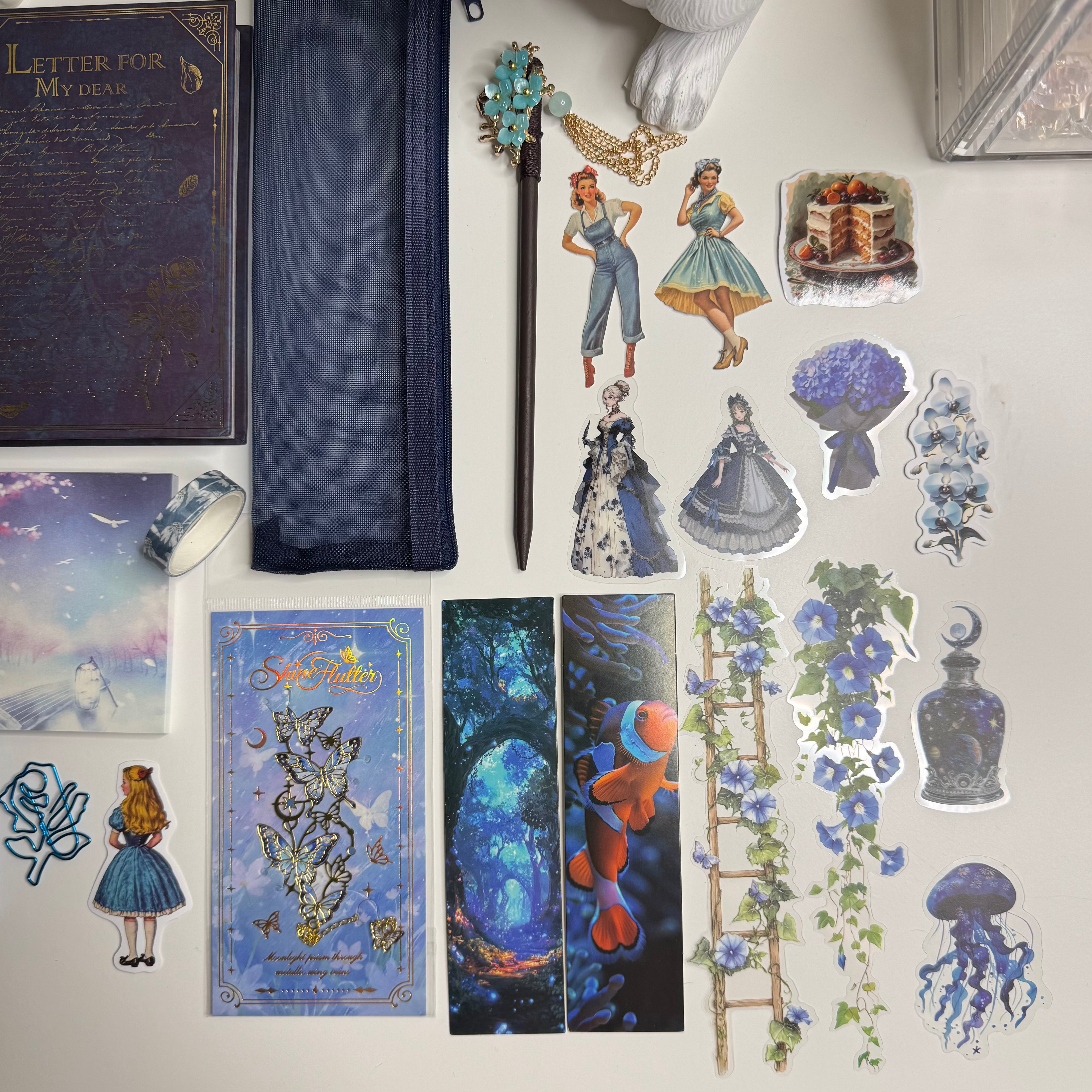 Ambition Blue Journal Gift Set – Large Leather Notebook Collection