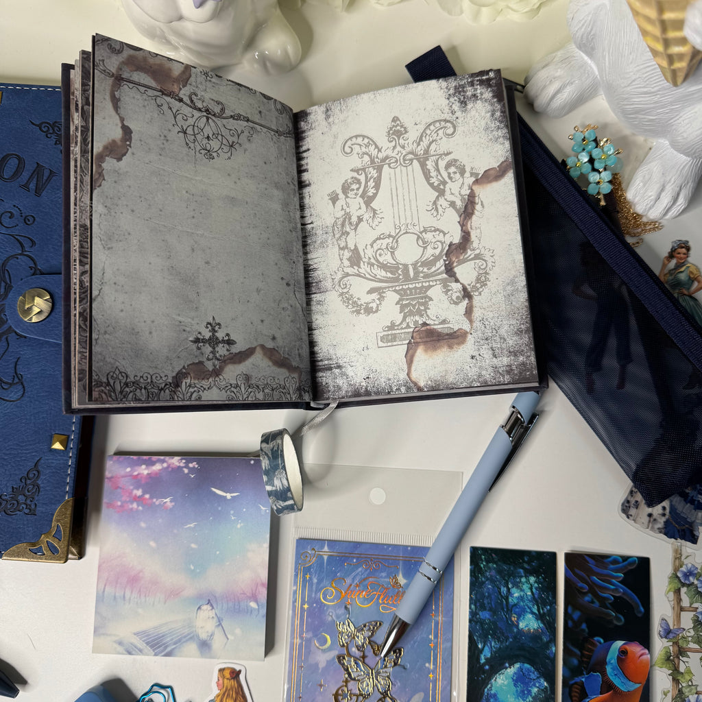 Ambition Blue Journal Gift Set – Large Leather Notebook Collection