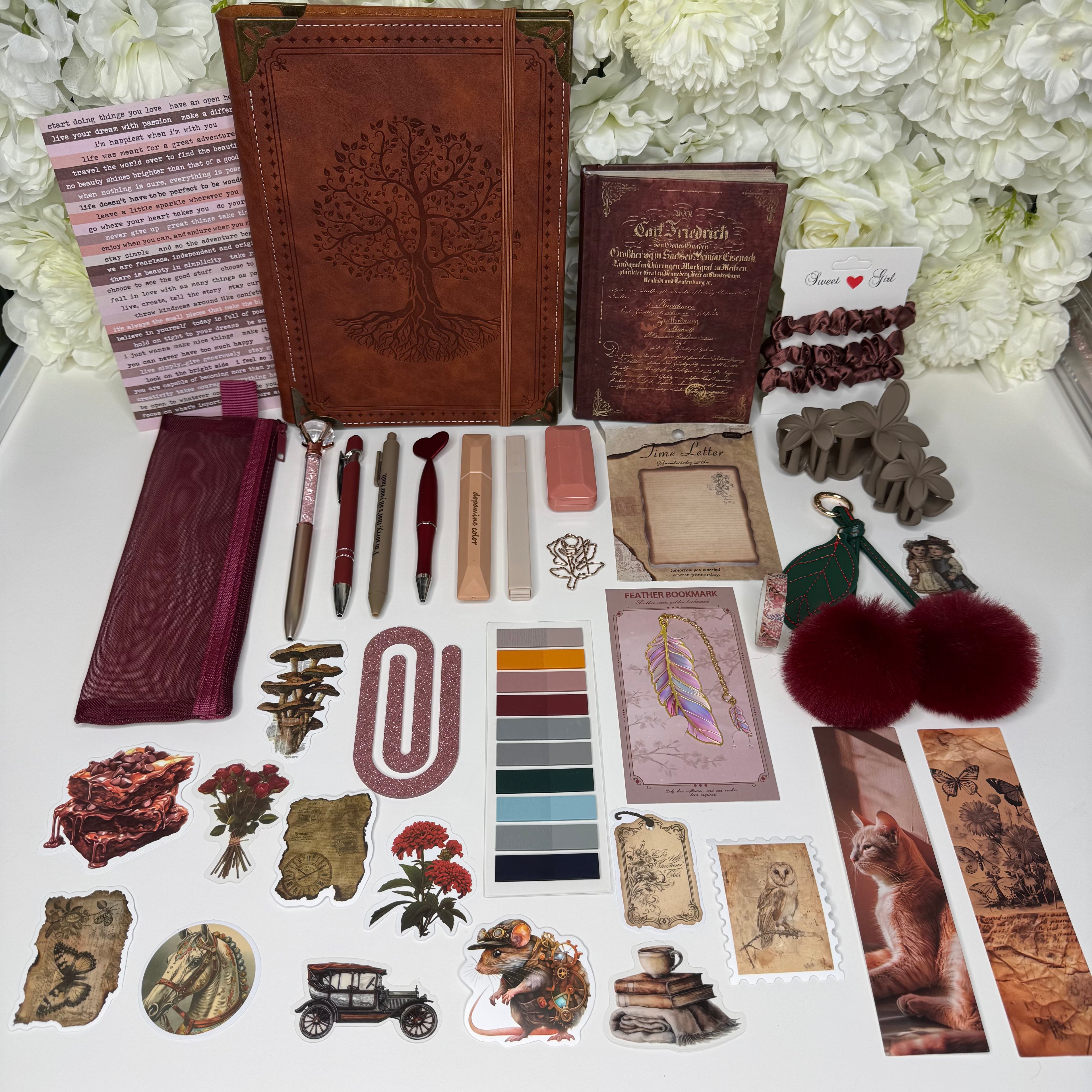 Vintage Story Journal Gift Set