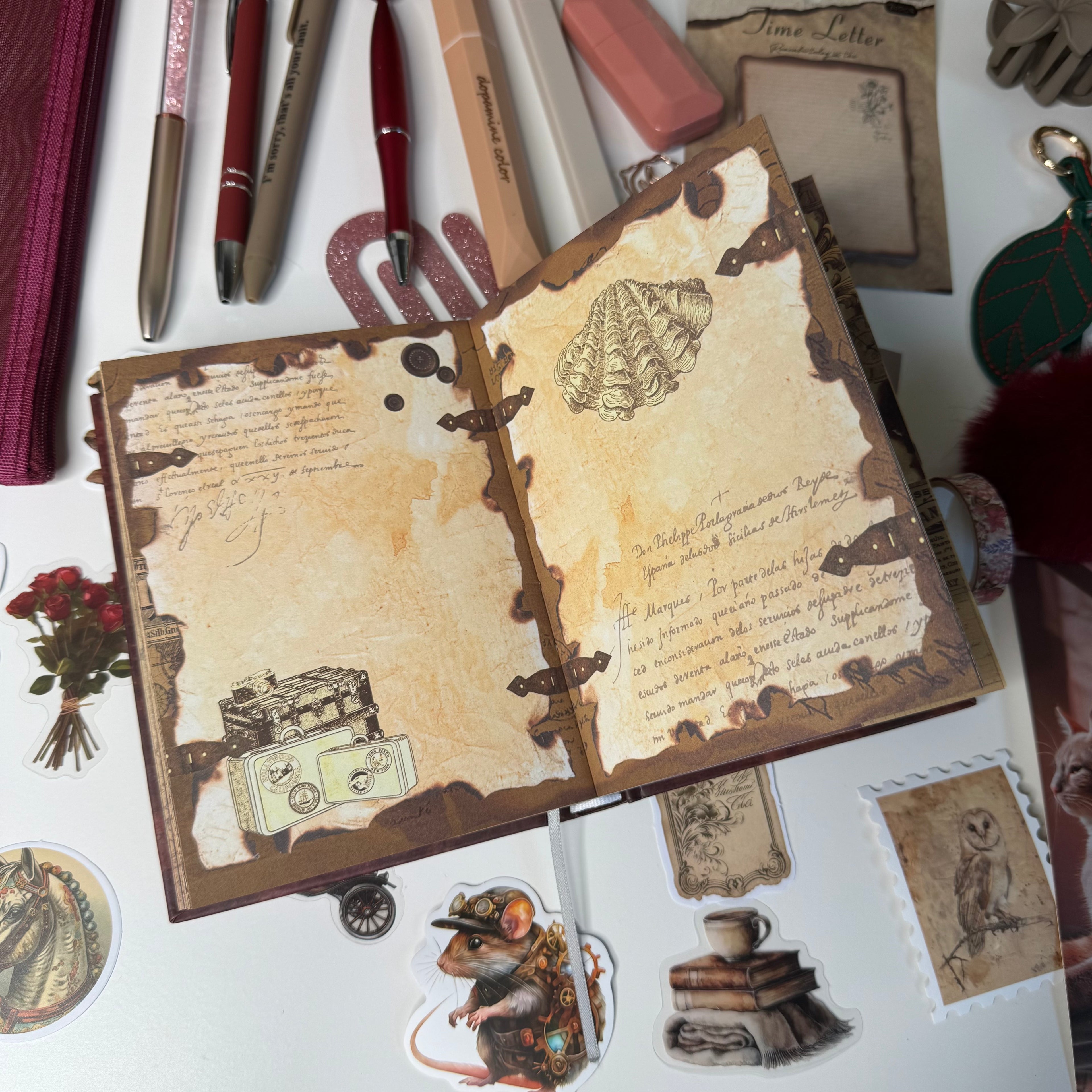 Vintage Story Journal Gift Set