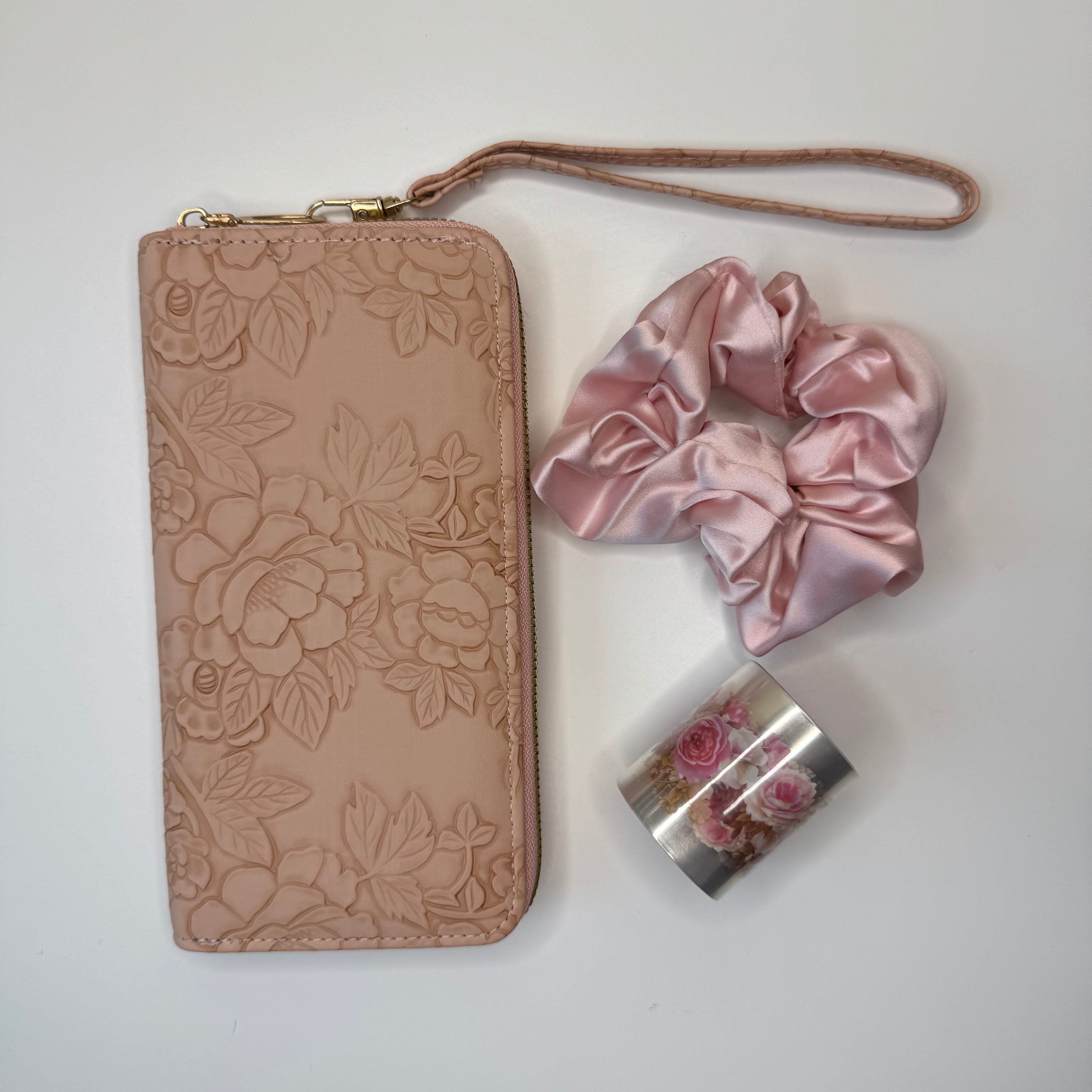 Pink Floral Journal Gift Set with Notebook & Stationery