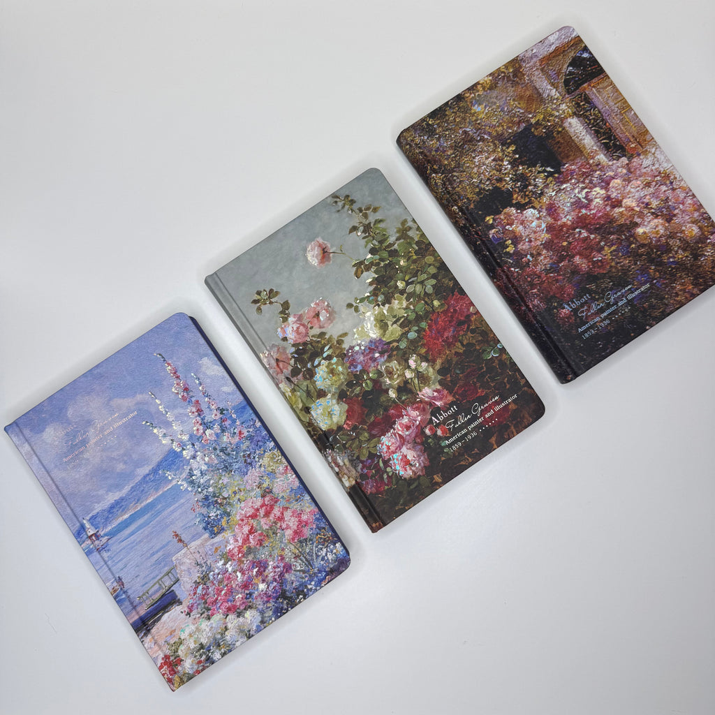Decorative Floral Hardcover Journal | 3 Cover Designs