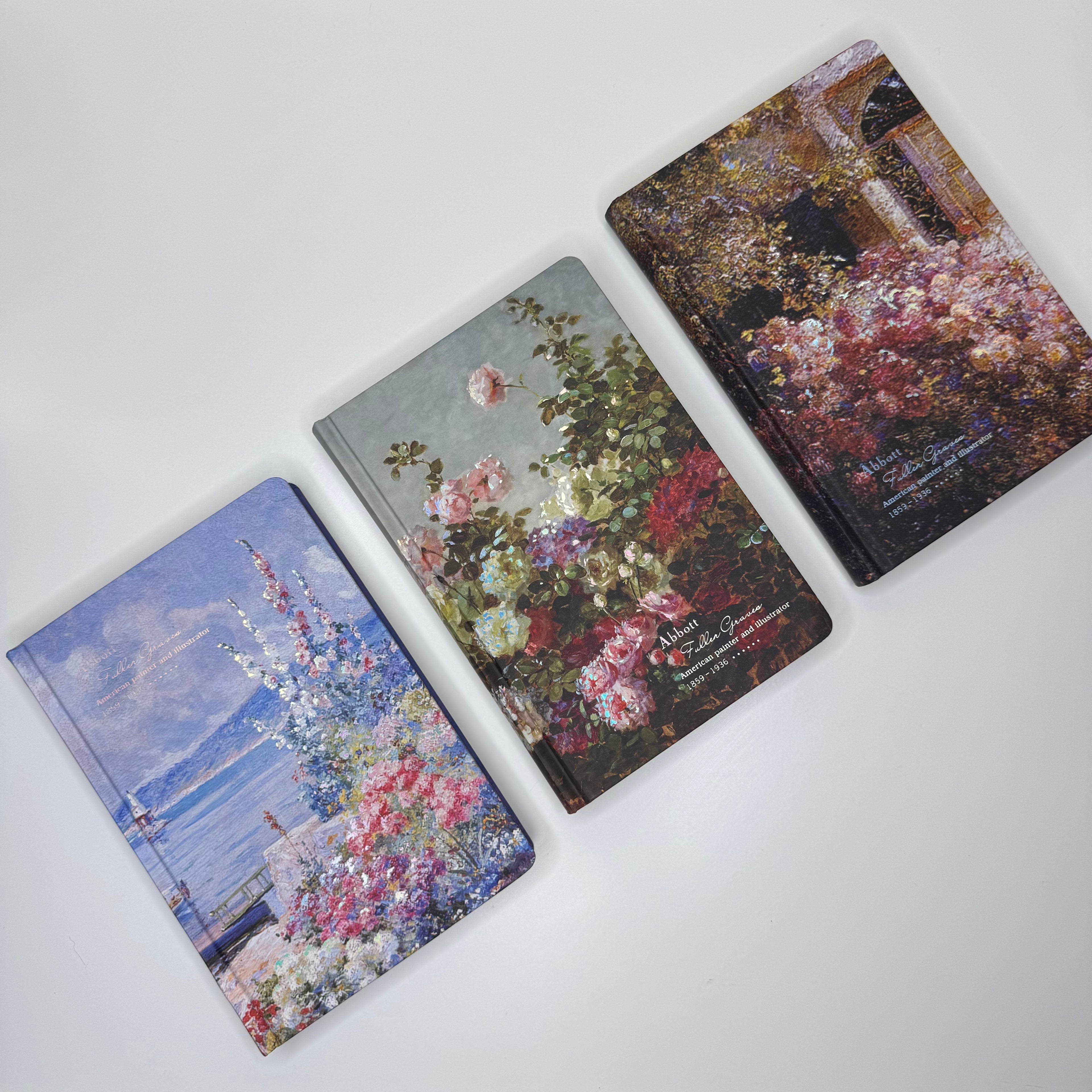 Decorative Floral Hardcover Journal | 3 Cover Designs