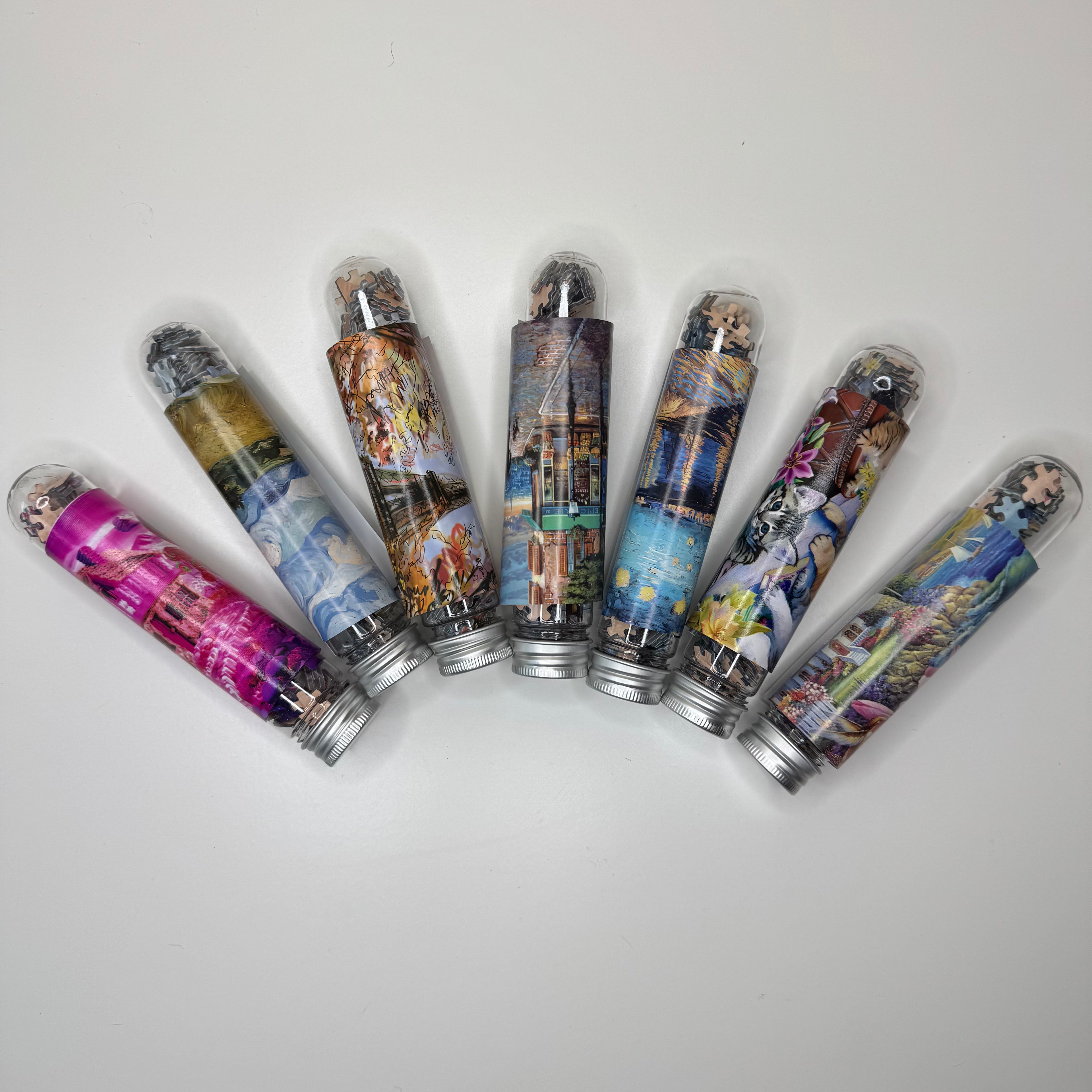 Mini Puzzle Collection - Set of 7 Puzzles