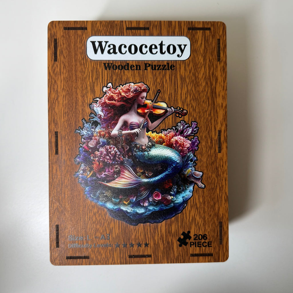 Unique Wooden Jigsaw Puzzle – Whimsical Animal & Fantasy Designs