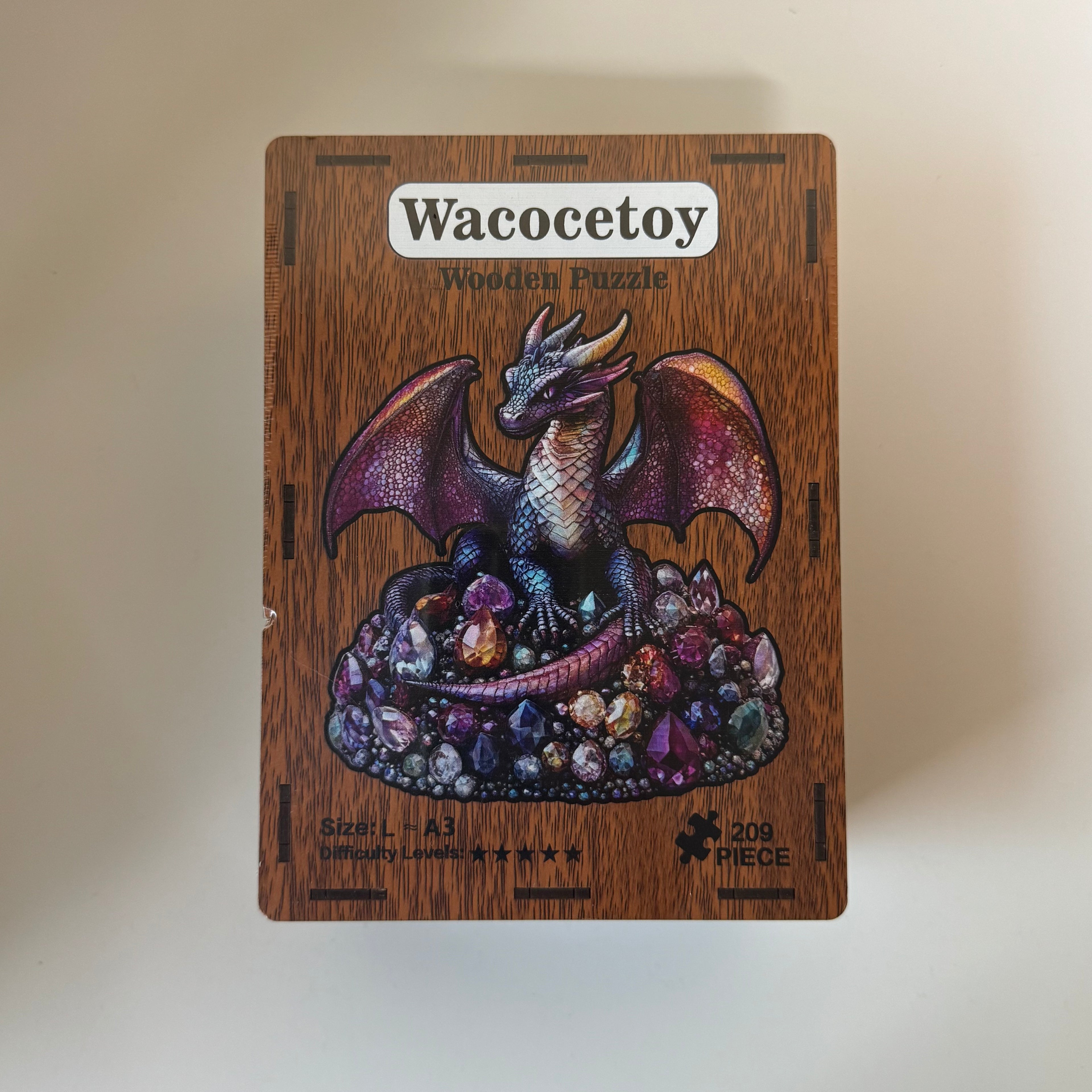 Unique Wooden Jigsaw Puzzle – Whimsical Animal & Fantasy Designs