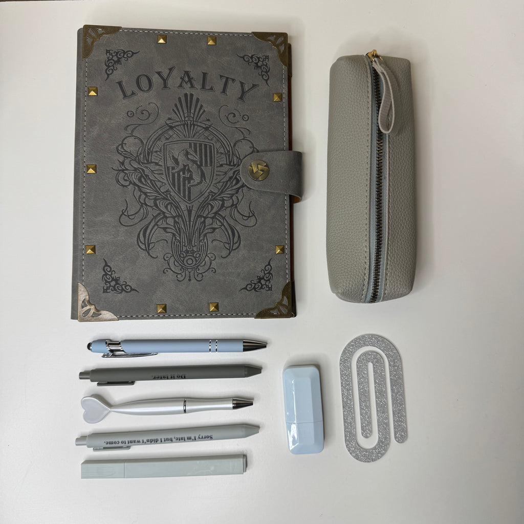 Vintage Leather Journal Gift Set – Notebook & Stationery Gift Box
